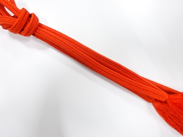 正絹　手組帯締め